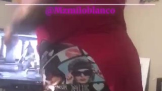 Shaking fat ass