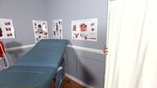 Crazy Nurse Cratchet - Escaped Inmate StrapOn Therapy