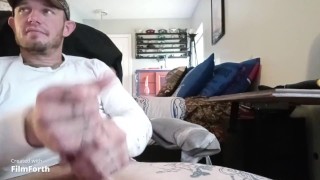 Chad Bravo loves to stroke his cock 