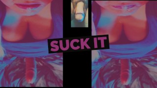Getting trained to please cocks no matter what they are attached to GIRLS OR BOIS