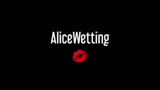 ⭐Alice Made to stand naked against the wall and pee!
