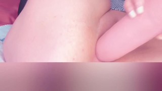 Fucking my wet pussy with Big Dildo for first time Part 2