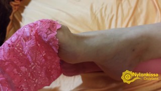 Pink stockings