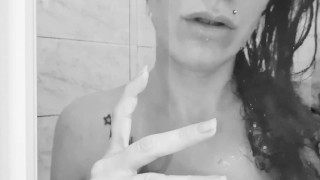 Femdom Wet Kisses - spit & lip fetish