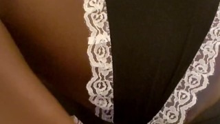 Enjoying My Maid Outfit While I Can
