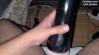 Latin Guy Moans and Cums hard right into the Camera - 4K