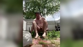 OUTDOOR ENEMA FETISH