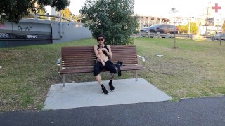 FLASHING the camera in public - Eli Skye