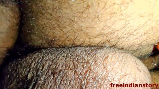 Hot Indian stepsister Jerking off her stepbrother in Indian style