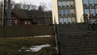 Video request: roll around in grass wearing woman's swim suit! 