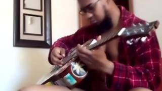 Playing a song I made up