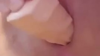 Milf playing 