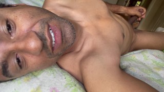 Holding the camera so you can watch while I masturbate