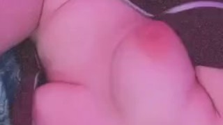 Teasing myself with my new toy|xstrawbabyx