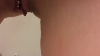 My Pretty Pierced Pussy Peeing