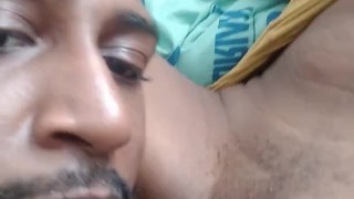 Ebony pussy eating