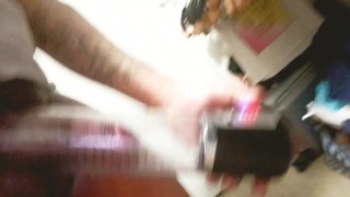 Big black dick penis pumping at its best 