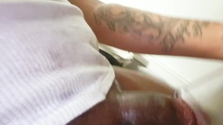 Big black dick penis pumping at its best 