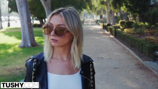 TUSHY Anal-crazy Bad-girl Chloe has a rebellious streak
