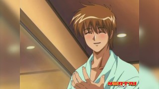Hentai Pros - Jun Fucks Blonde Sae's Mouth But He's Craving Her Stepmom's Ms Keiko Big Milky Boobs