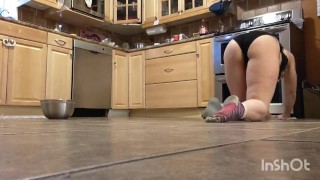  Free Use Wife Cleaning Floors on All Fours
