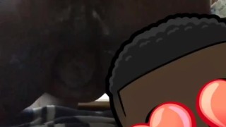 Toy creaming my hole