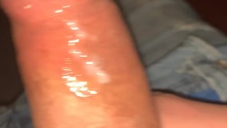 Close up huge mess Cumshot uncutcock jerk off Handjob Amateur Orgasm Horny quickie cum milk sperm