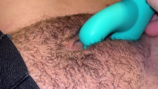 Rabbit Vibrator Close Up Orgasm Big Clit