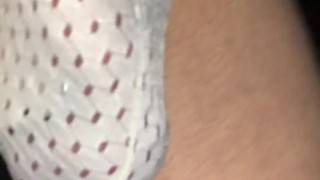 Walking around Town in UNDERWEAR