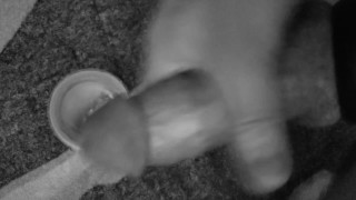 load #2 slave is told to cum a second time in cup and keep it in freezer for his owner