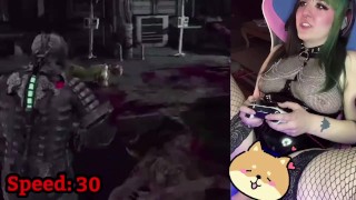 Lewd plays dead space part 2