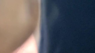 Ginger pissing in public restroom 
