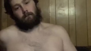 Using my new fleshlite in three different positions, licking myself while using it!