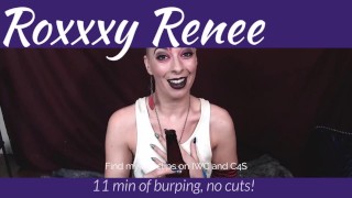 11 mins of burping, no cuts!