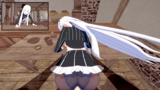 ECHIDNA】【HENTAI 3D】【POV ONLY DOGGYSTYLE POSE】【RE ZERO ...