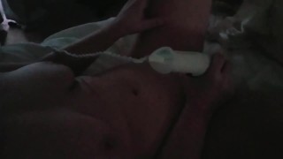 Edging my tight pussy to a huge orgasm