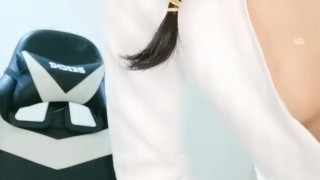 Chinese Model masturbation