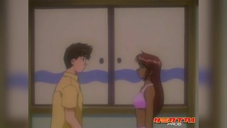Hentai Pros - Kenta Is Surprised By Mahoko, Who Undresses And Offers Him Her Virginity
