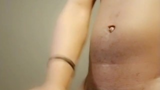 Stroking my bbc to completion