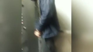 Sexy elevator scence
