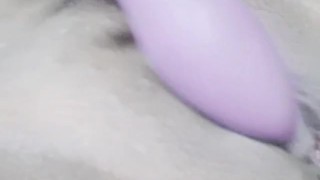 She comes with a dildo