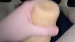 Horny 23 Year Old Ginger Tries Out New Toy