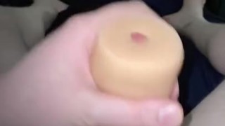 Horny 23 Year Old Ginger Tries Out New Toy