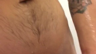 Jerking of for you sluts in the shower