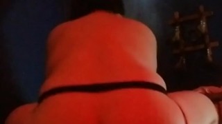 Bouncing On A Long Dildo Wanting To Be Fucked & Spoiled