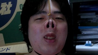 Nose hook masturbation6　No sound