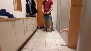 Seduced by dildo after coming home [TEASER]