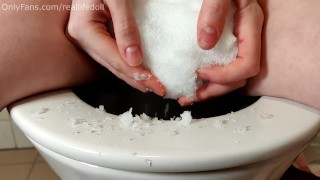 Making you a yellow snowcone