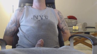 Tied up and desperate to pee