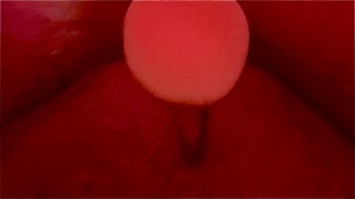 FAT JUICY PUSSY GRINDING ON WHITE COCK!!!
